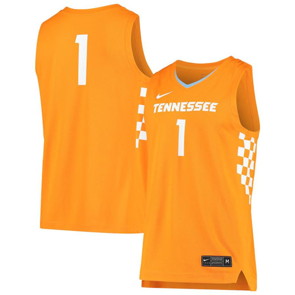 Men's Tennessee Volunteers Custom Orange Basketball Jersey Men's Tennessee Volunteers Custom Orange Basketball Jersey